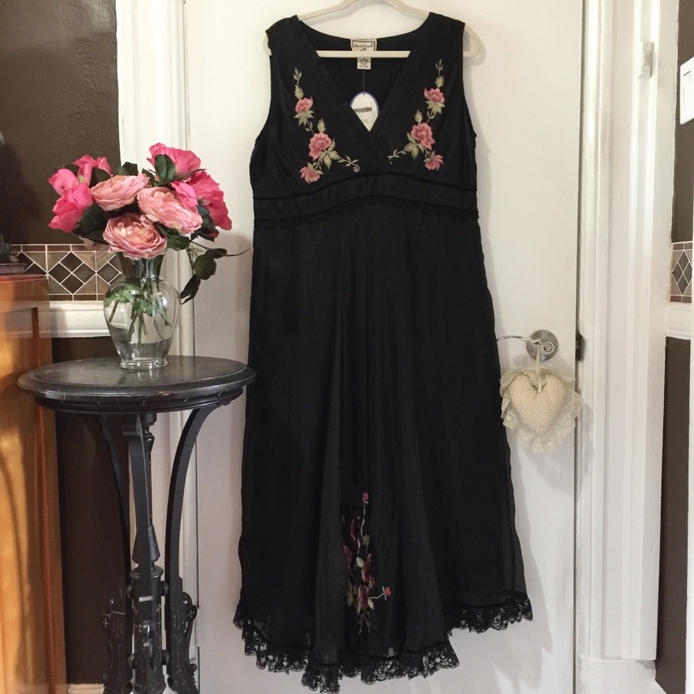 NWT April Cornell silk dress